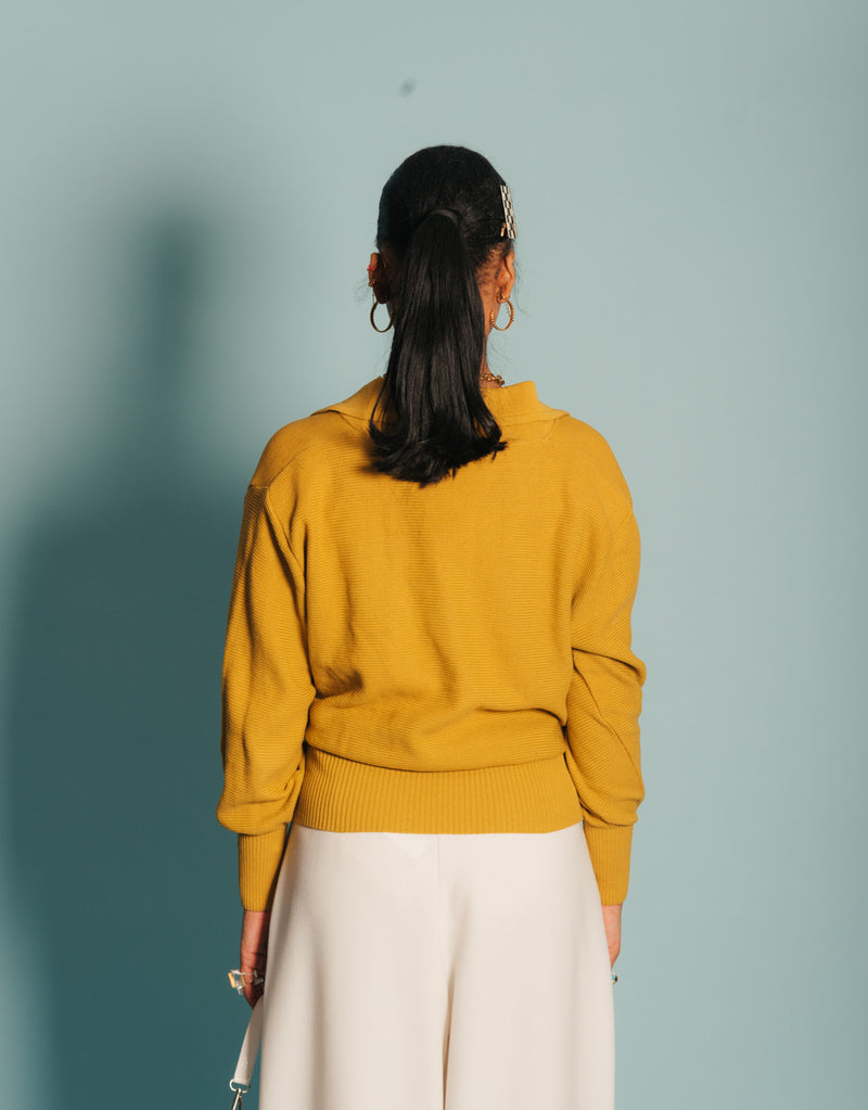 Yves saint 2025 laurent jumper yellow