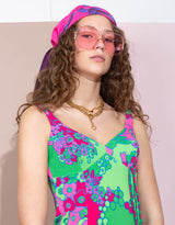 Vintage colourfull mini dress