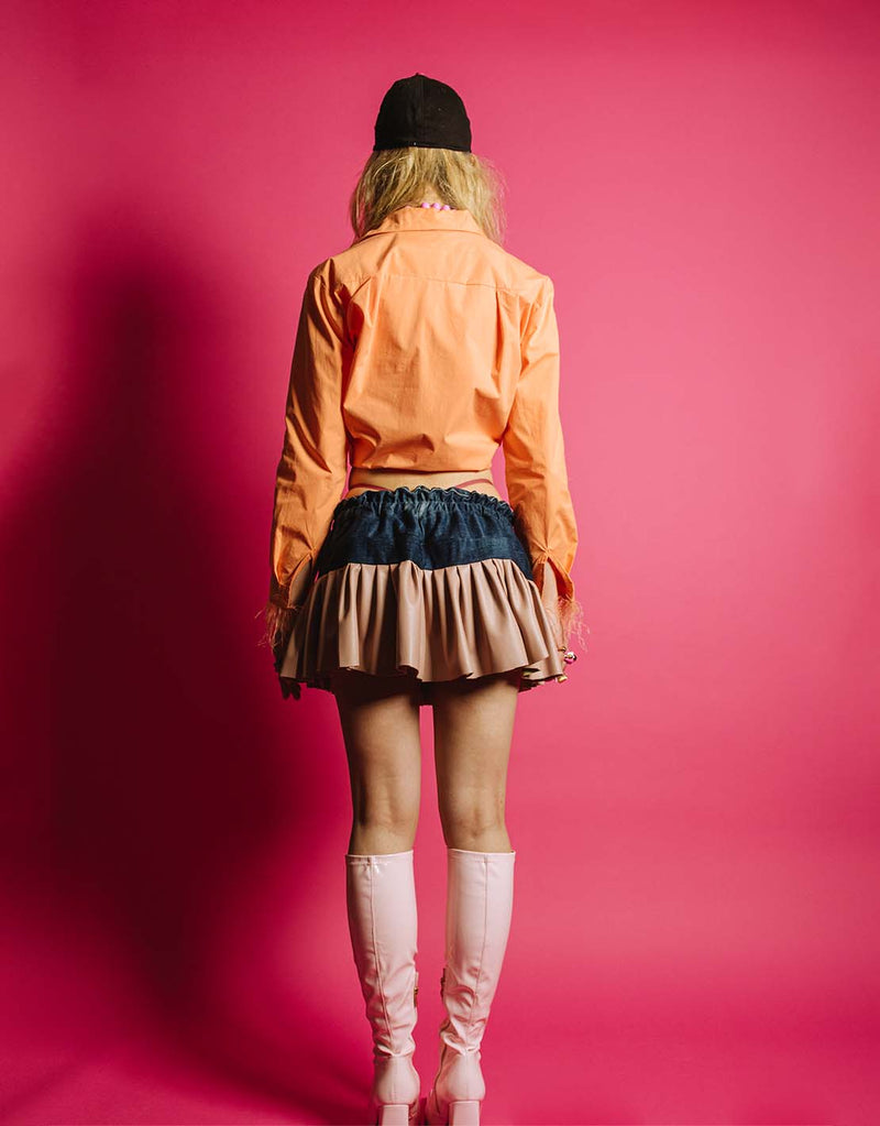 Vintage customized 90’s mini skirt