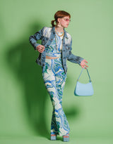 Vintage customized Levi’s denim jacket with lace