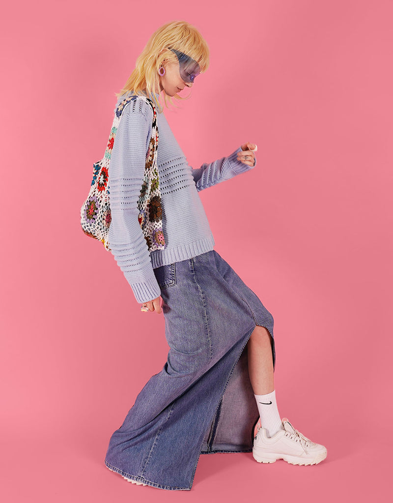 Vintage customized Levi s denim skirt JUTKA RISKA