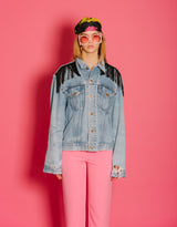 Vintage customized fringe Levi’s jacket
