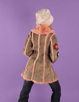 Vintage floral Afghan coat