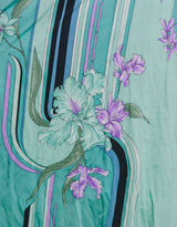 Vintage floral flowy maxi dress