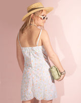 Vintage flower dress with bra