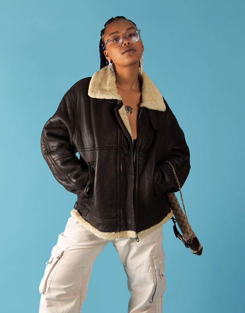 Vintage 2025 lammy coat