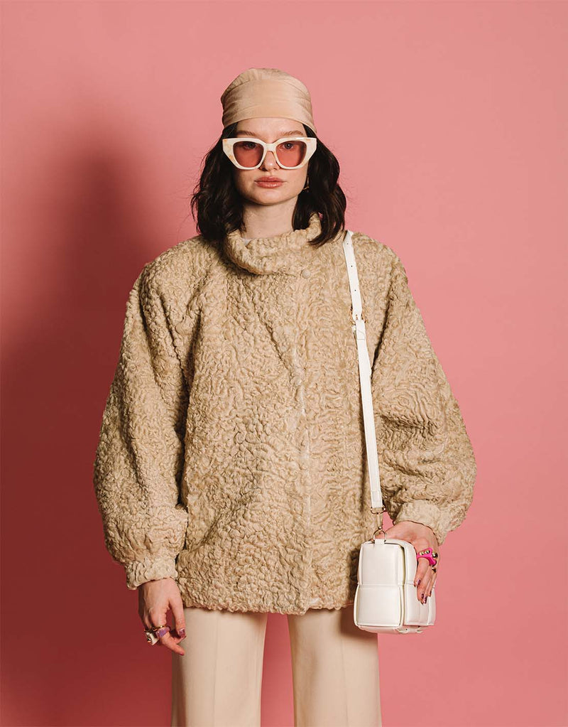 Vintage 2025 teddy coat