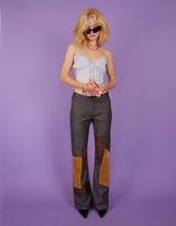 Vintage patched trousers