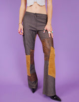 Vintage patched trousers