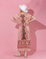 Vintage printed kaftan