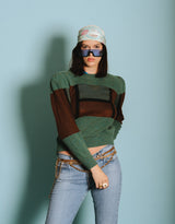 Vintage relaxed poi by Krizia knitted sweater