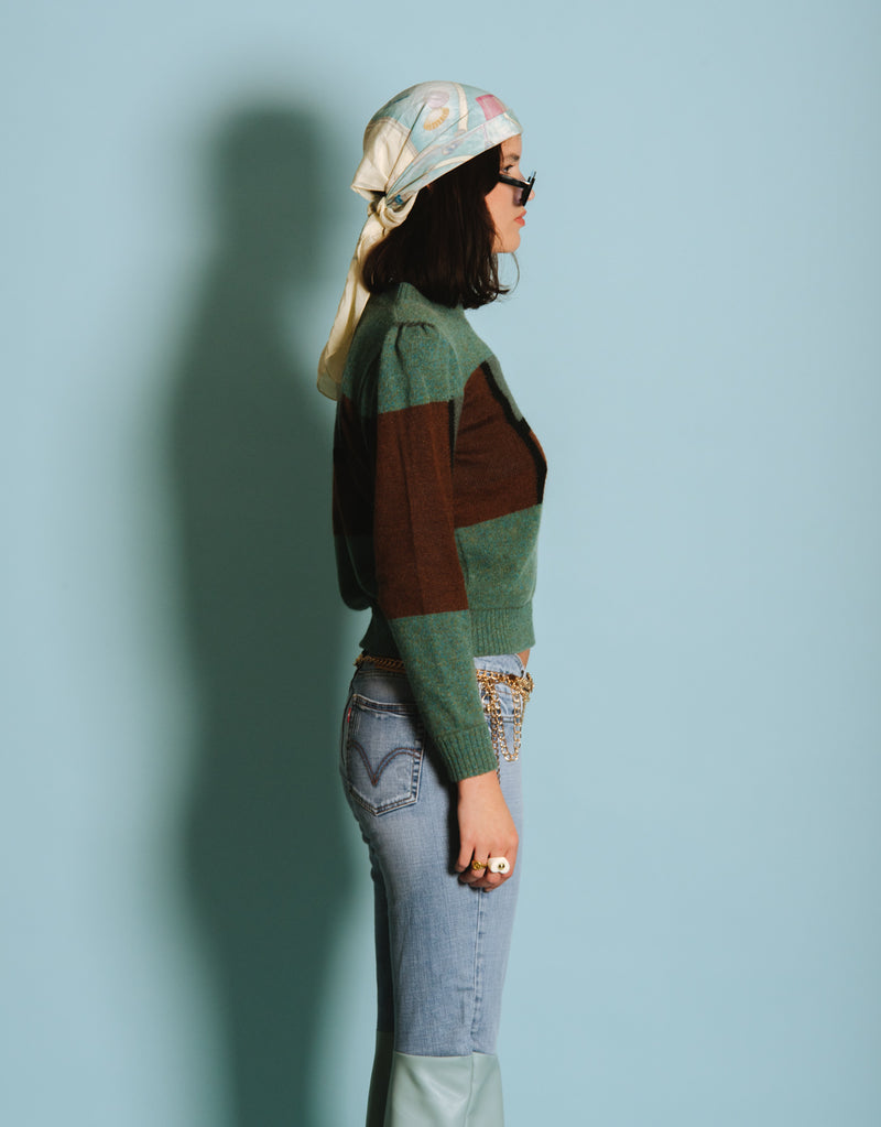 Vintage relaxed poi by Krizia knitted sweater