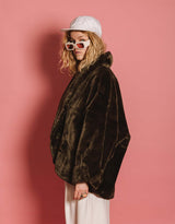 Vintage soft furry coat