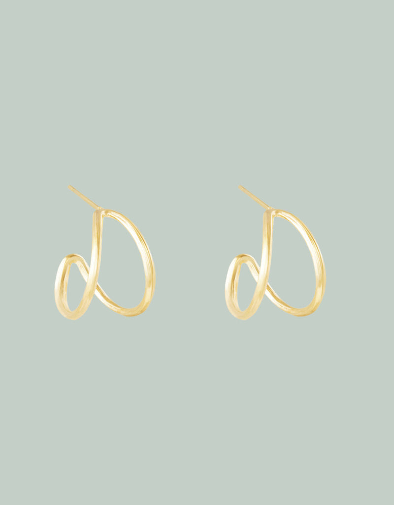 Earrings plain jane