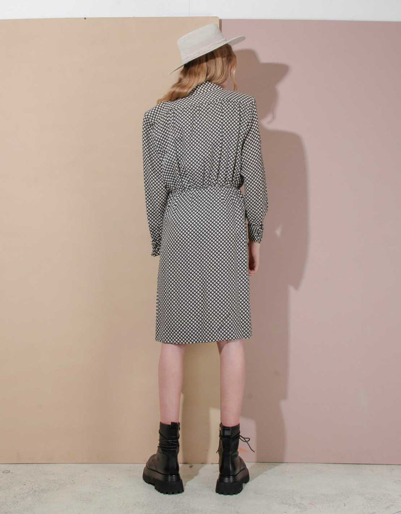 Vintage Yves Saint Laurent asymmetrical dress