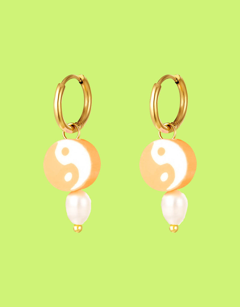 yin yang earrings
